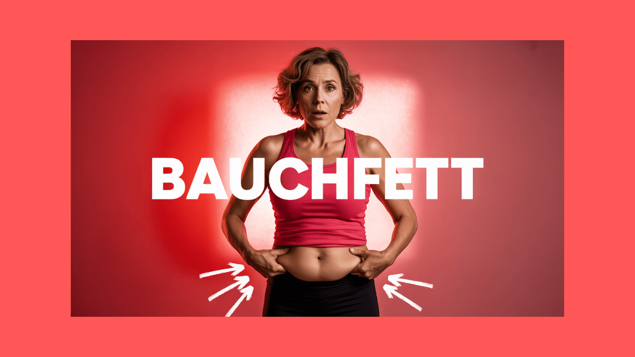 So wirst du lästiges Bauchfett los